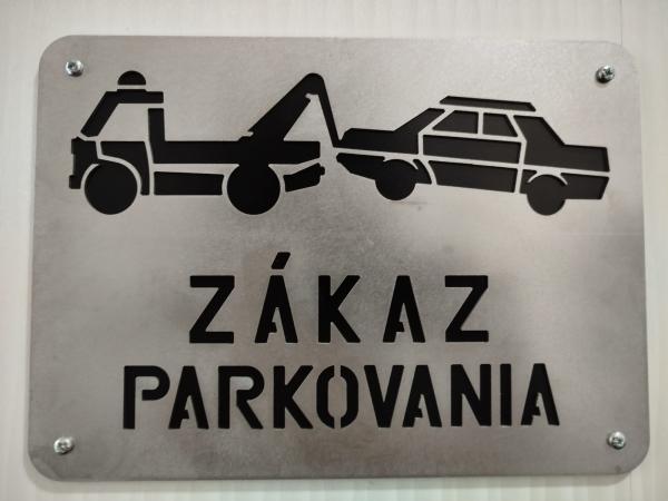 Tabuľka zákaz parkovania